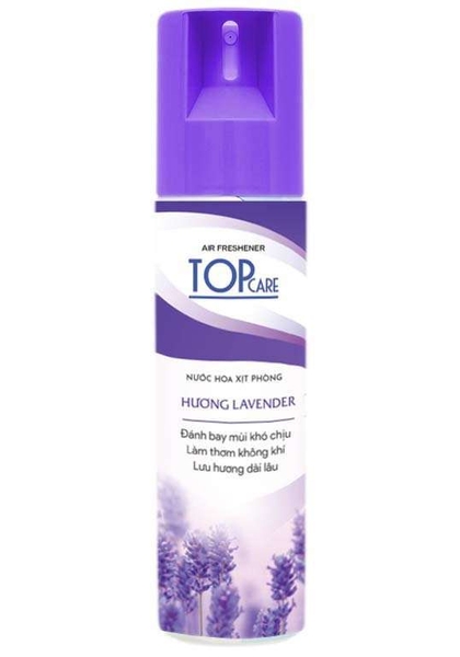 Nước hoa xịt phòng TOP CARE Hương Lavender 330ml