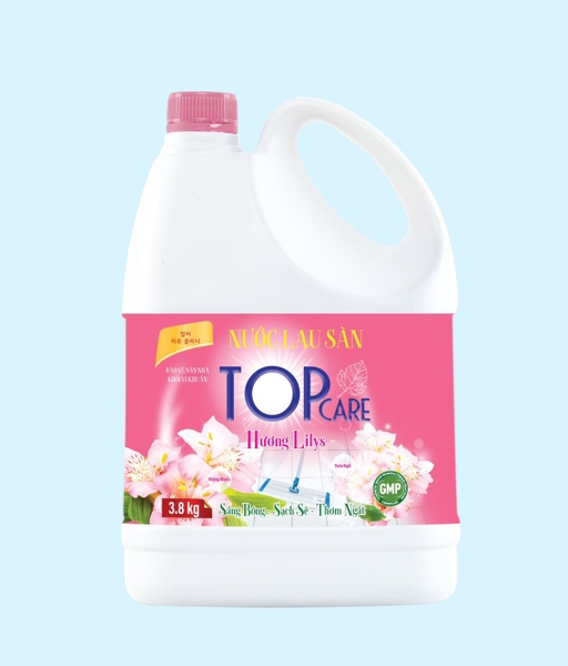Nước lau sàn TOP CARE Hương Lilys 3800g