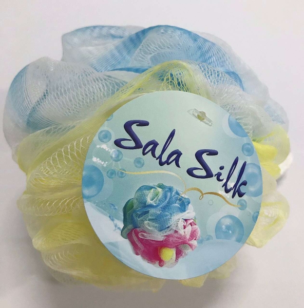 Bông tắm tròn không mút SALA SILK