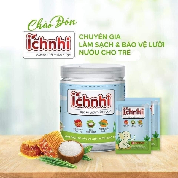 Gạc rơ lưởi  ÍCH NHI
