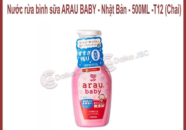 Nước rửa bình sửa baby- nhật bản-500ml-t12 chai