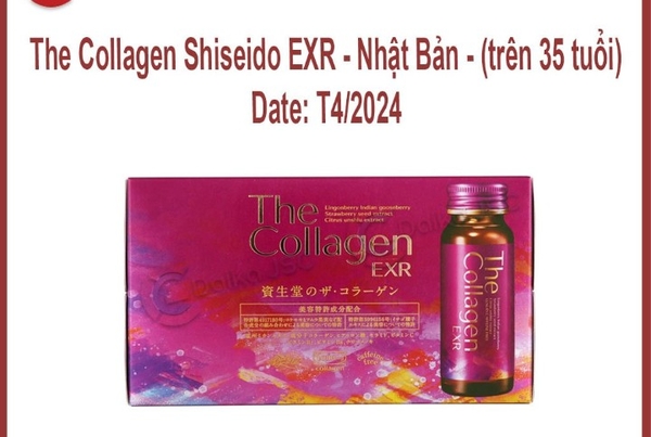 The collagen shiseido EXR nhật bản-( trên 35 tuổi)