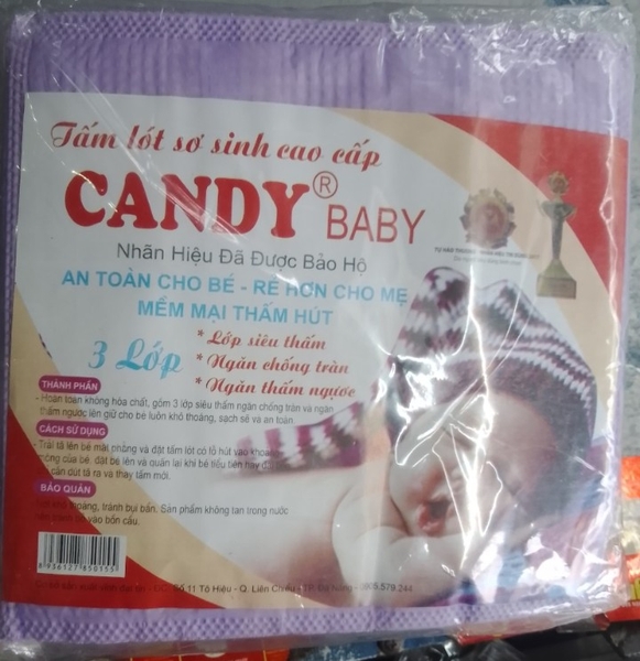 GIẤY KHÔ ĐA NĂNG -TẤM LÓT  TÍM - QUẦN GIẤY