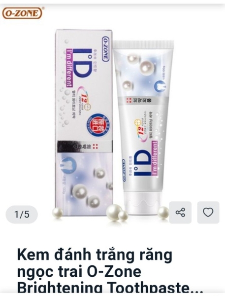 KĐR NGƯỜI LỚN O-ZONE HÀN QUỐC 100G -1- BÌNH