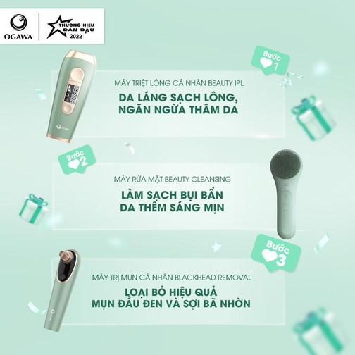 Bộ 03 làm sạch da hoàn hảo