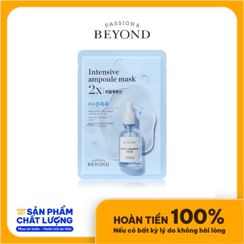 Mặt nạ cấp ẩm Beyond Intensive Ampoule Mask 2x Hyaluronic 