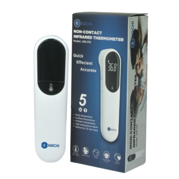 Máy đo nhiệt kế hồng ngoại, đo không cần chạm với khoảng cách từ 0 - 3 cm