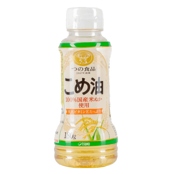 Dầu gạo nguyên chất Tsuno 180g ( võ màu xanh mới)