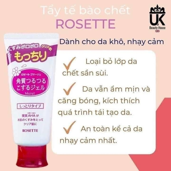 Tẩy Tế Bào Chết Rosette Gommage (120g)