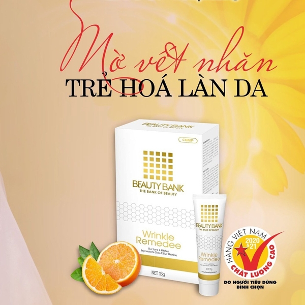 KEM DƯỠNG TRẮNG DA BAN ĐÊM WRINKLE REMEDEE 15G - BEAUTY BANK