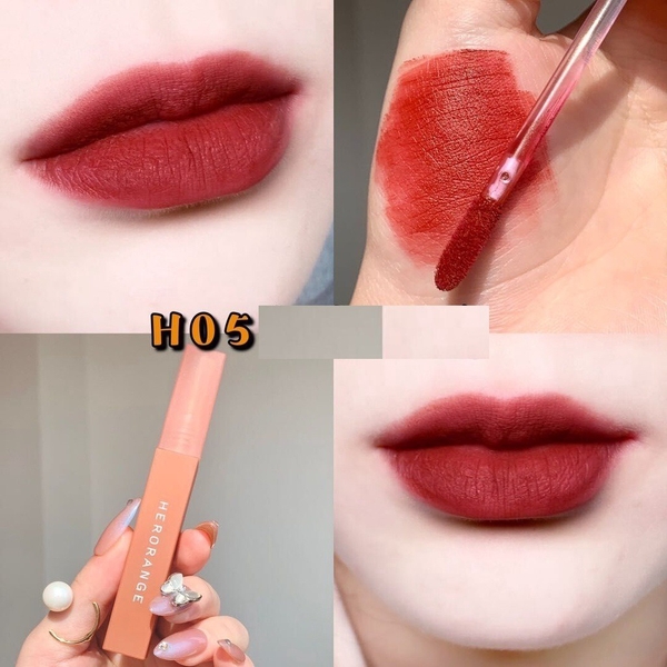 SON HERORANGE KEM LÌ MỀM MỊN NHƯ NHUNG CHỐNG KHÔ MÔI LÂU TRÔI SON - KIM