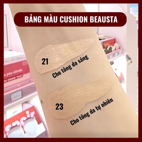 Phấn Nước Beausta Cicarecipe Serum Cushion SPF50+/PA++++