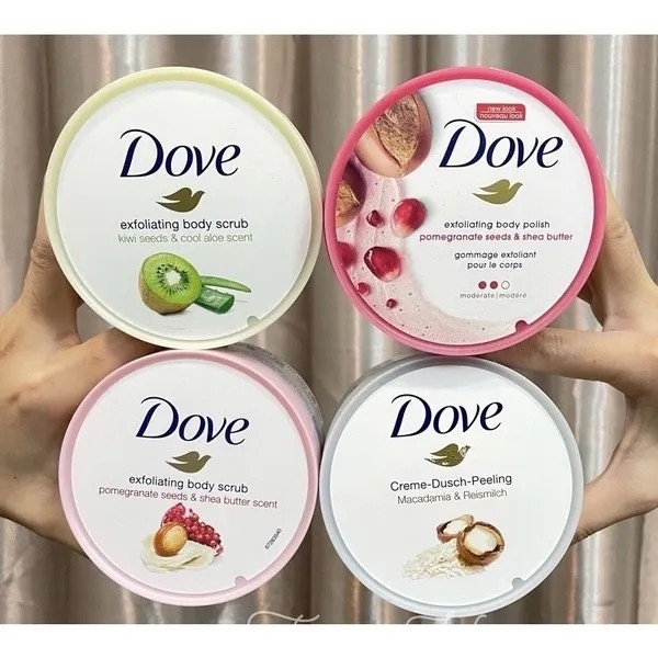 Tẩy da chết DOVE Exfoliating Body Polish 298gr-mỹ