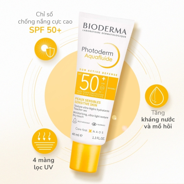 Kem chống nắng Bioderma -Dạng Tu-pháp