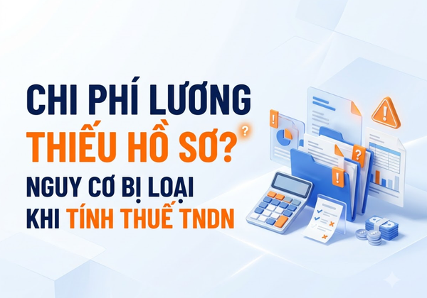 Chi phí lương không có đầy đủ hồ sơ có được tính vào chi phí được trừ khi tính thuế TNDN?