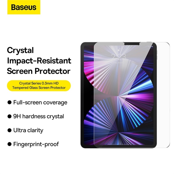 Cường lực Baseus Crystal Series Screen Protecto for Pad Baseus Official ...