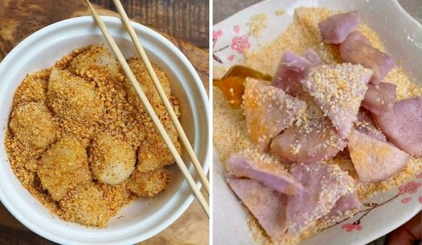 2 cách làm bánh bột nếp lăn mè đường (calochia) trứ danh, dân sành ăn mới biết