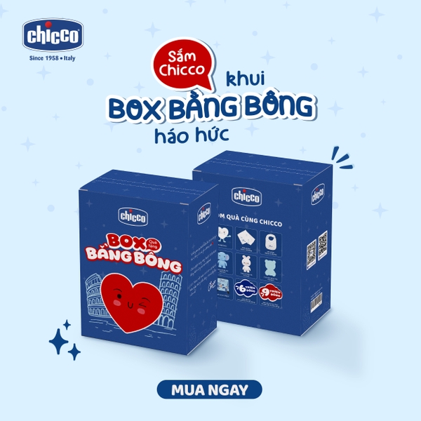 SẮM CHICCO - KHUI BOX BẰNG BÔNG HÁO HỨC!!!