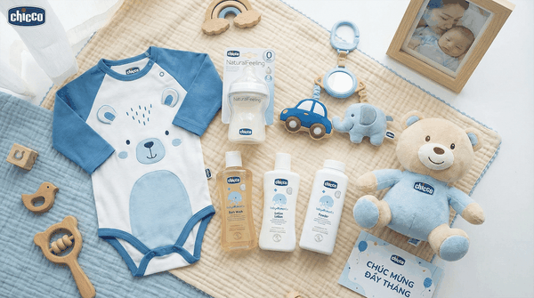 Quà đầy tháng cho bé trai: Gợi ý thiết thực và ý nghĩa
