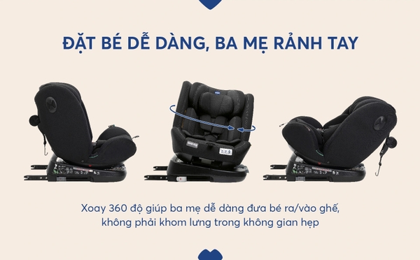 Review các dòng ghế ô tô xoay 360 độ: Tiện lợi hay lãng phí?