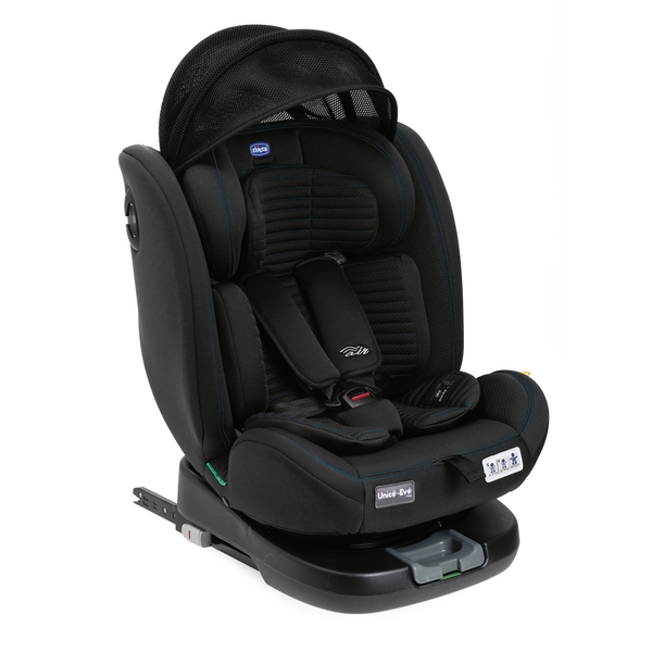 Ghế ô tô Chicco Unico Evo Air xoay 360˚ ISOFIX- Màu Đen