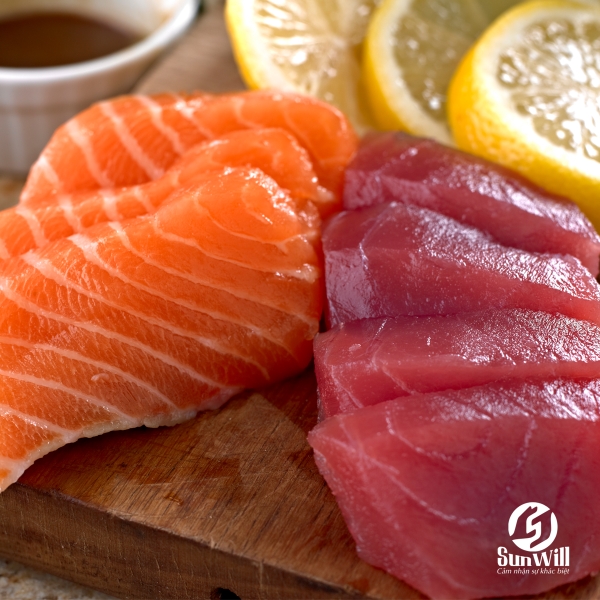 [Sashimi] Cá Hồi Cá Ngừ