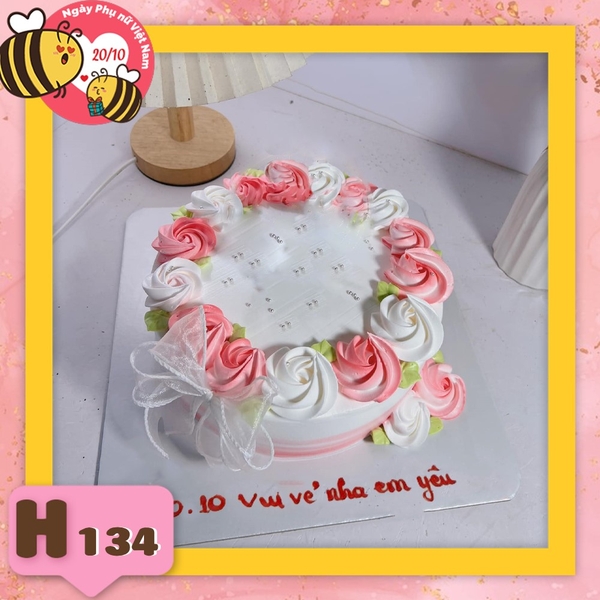 Bánh kem phụ nữ 20/10 H134