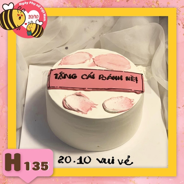 Bánh kem phụ nữ 20/10 H135