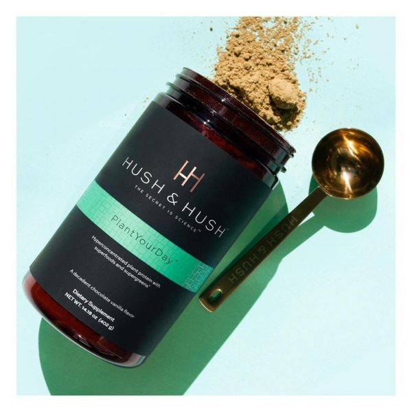 BỘT UỐNG PROTEIN HỮU CƠ THUẦN CHAY/ HUSH & HUSH PLANT YOUR DAY