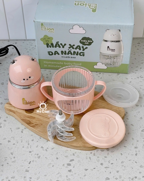 Máy xay đa năng 11 lưỡi dao Lion Baby