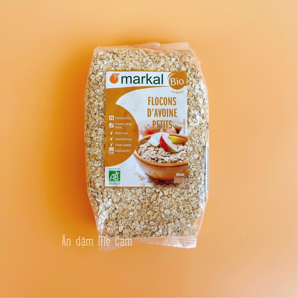 Yến mạch hữu cơ cán mỏng Markal/Probios/Sottolestelle