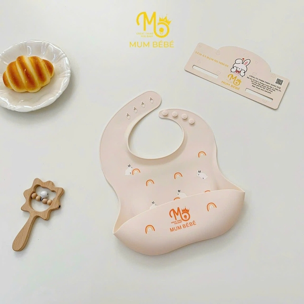 Yếm silicone Mum Bebé
