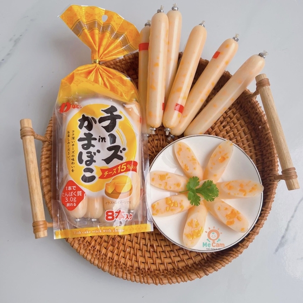 Xúc xích cá tuyết phomai Natori Nhật Bản