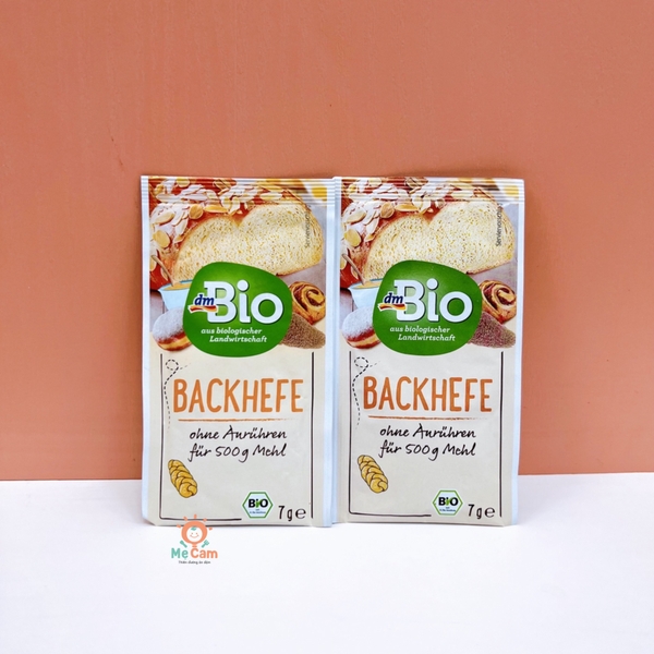 Men nở hữu cơ dm Backhefe Đức