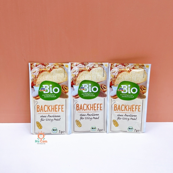 Men nở hữu cơ dm Backhefe Đức