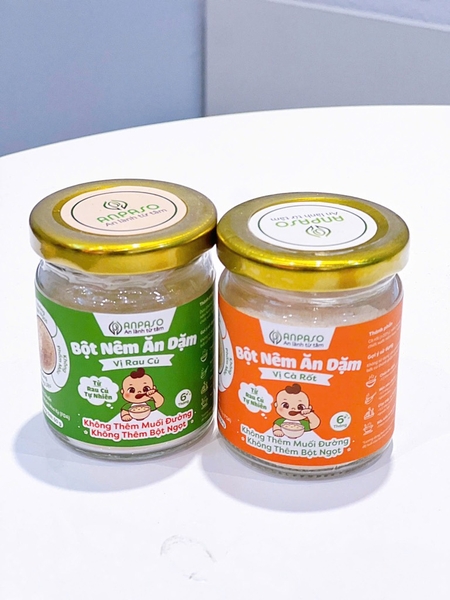 Bột nêm ăn dặm Anpaso cho bé từ 6 tháng
