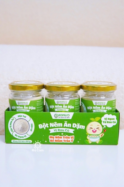 Bột nêm ăn dặm Anpaso cho bé từ 6 tháng