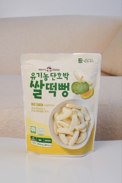 Bánh gạo hữu cơ dạng miếng Mom's Choice Hàn Quốc