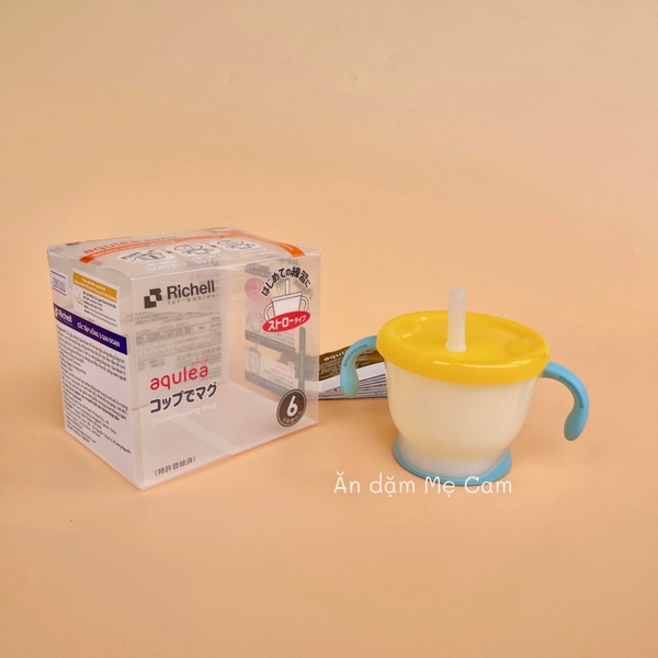 Cốc tập uống Richell 3 giai đoạn