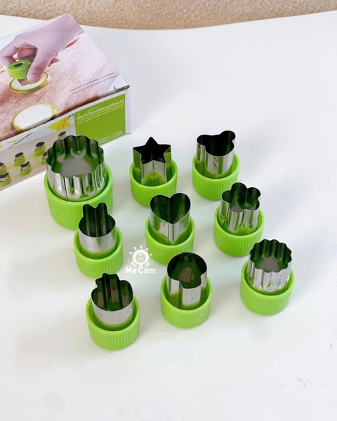 Set 9 khuôn cắt rau củ