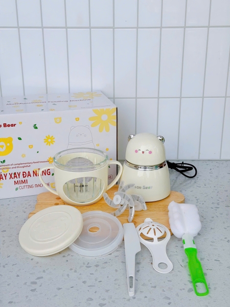Máy xay đa năng 8 lưỡi Coco Bear