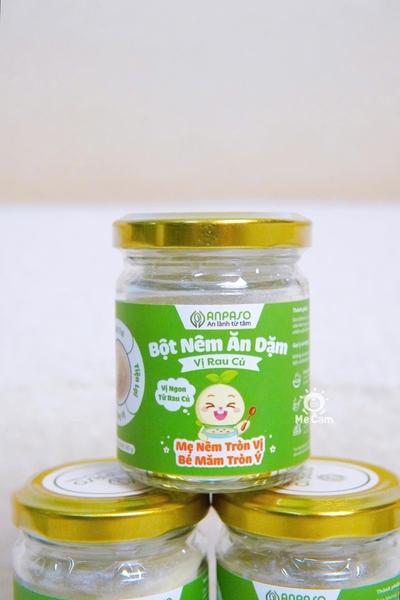 Bột nêm ăn dặm Anpaso cho bé từ 6 tháng