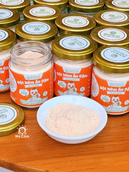 Bột nêm ăn dặm Anpaso cho bé từ 6 tháng
