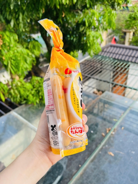 Xúc xích cá tuyết phomai Natori Nhật Bản