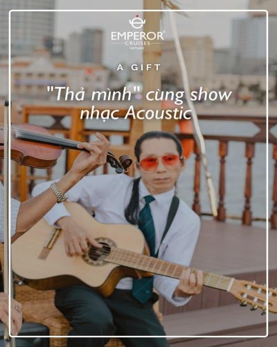 DU THUYỀN EMPEROR CRUISES - NGẮM HOÀNG HÔN TRÊN VỊNH NHA TRANG (SUNSET CRUISE)