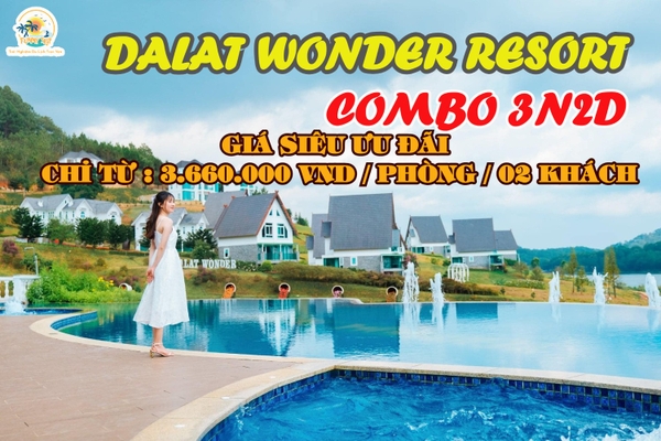 COMBO 3N2D - DALAT WONDER RESORT