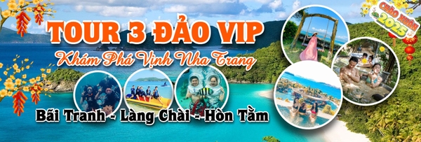Tour 3 Đảo VIP