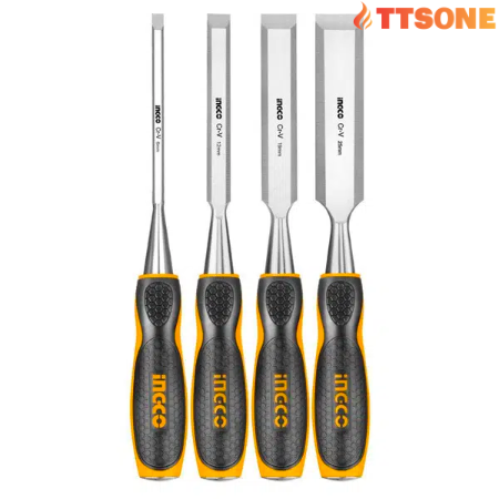 Bộ 4 đục gỗ INGCO HKTWC0401 (6-25mm) - Chính Hãng