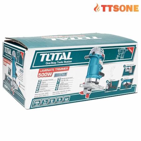 Máy Phay Cắt Mép 500W TOTAL TLT5001 - Chính Hãng