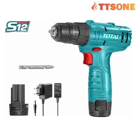 Máy Khoan Vặn Vít Dùng Pin TOTAL 12V TDLI12415